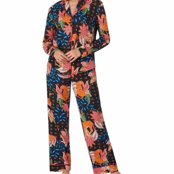 Room Service Other - Room Service Tiger Floral Pajama Set NWT Size M